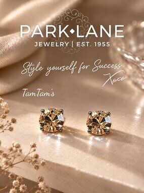 Park Lane Glow Impression Stud Earrings